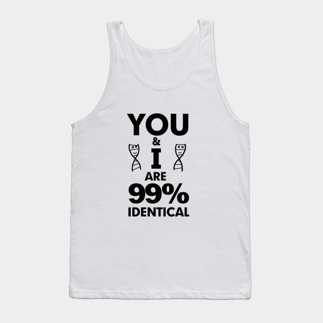 99% Identical Light T shirts Tank Top by hereticwear